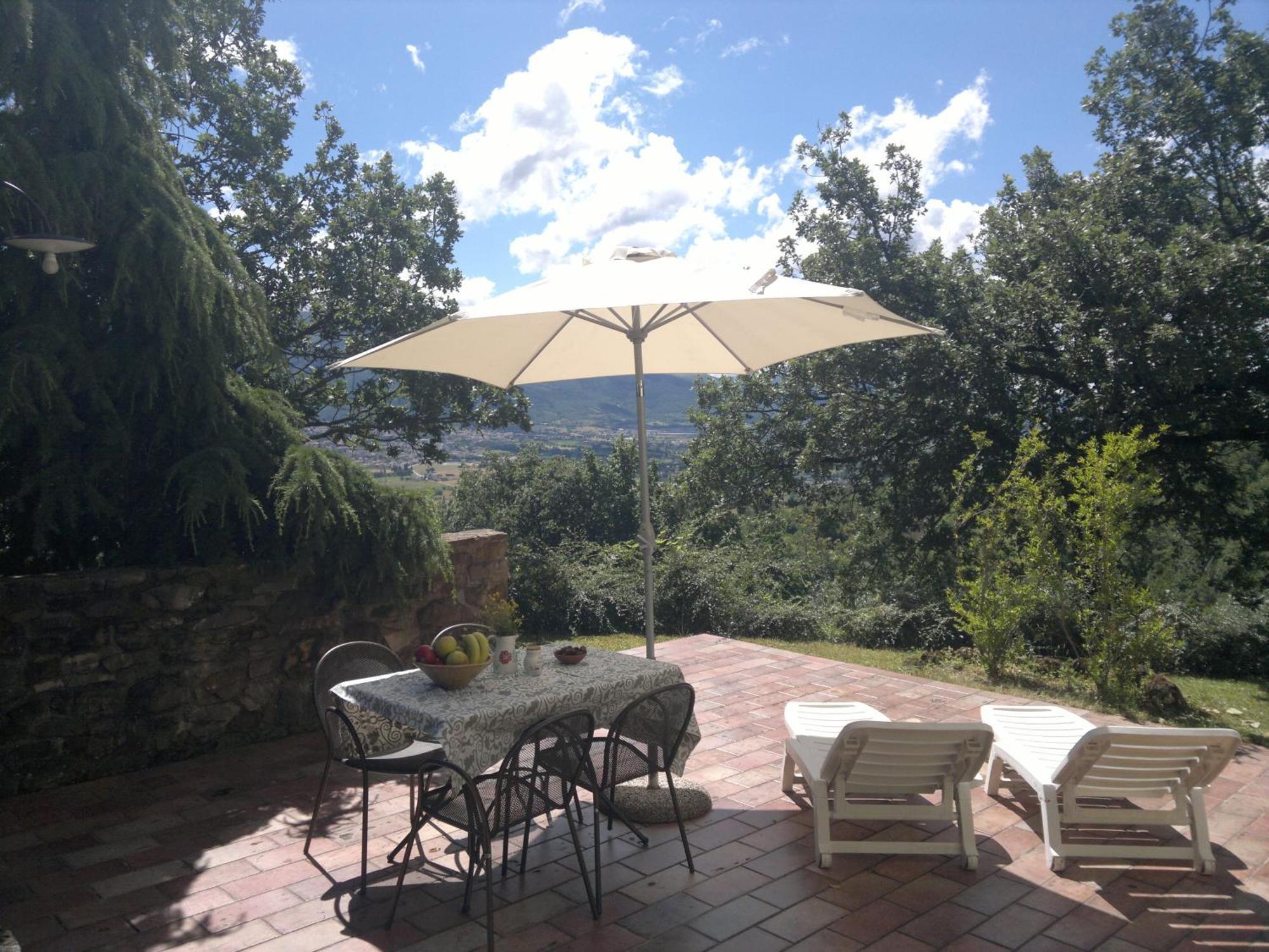 Villa Casale Degli Ulivi Gualdo Tadino Exterior foto