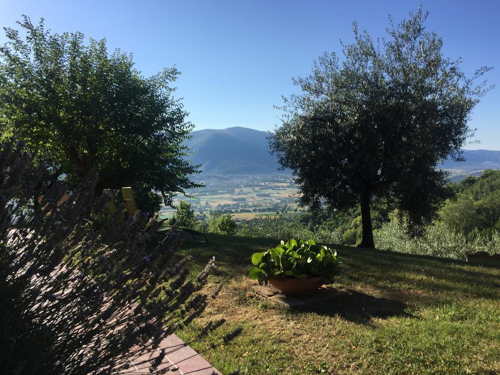 Villa Casale Degli Ulivi Gualdo Tadino Exterior foto